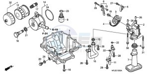 CBR600RRA Australia - (U) drawing OIL PAN/OIL PUMP