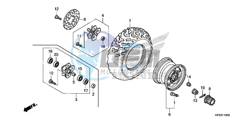 FRONT WHEEL