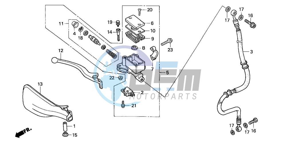 FR. BRAKE MASTER CYLINDER (2)