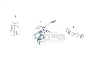 SCARABEO 50 2T CARBURATORE E4 CLASSIC (EMEA) drawing Carburettor