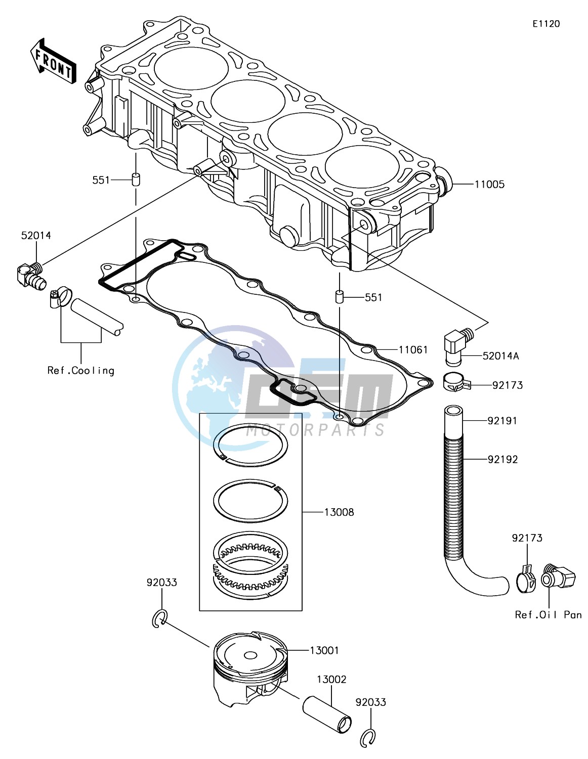 Cylinder/Piston(s)