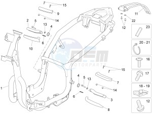 Sport City Street 300 4t 4v e3 drawing Frame