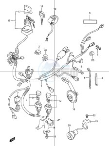 LT-F250 (E24) drawing WIRING HARNESS