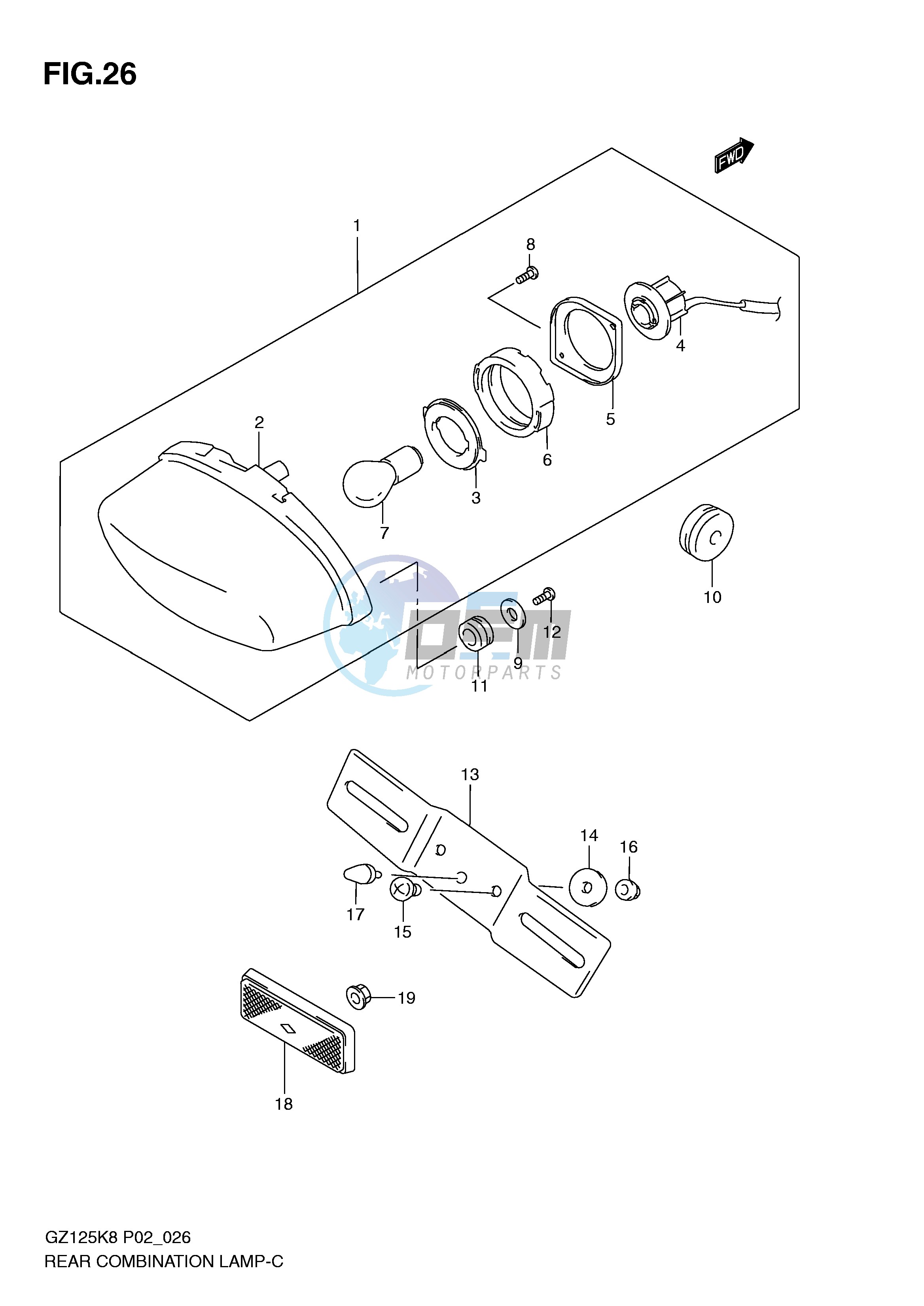 REAR COMBINATION LAMP