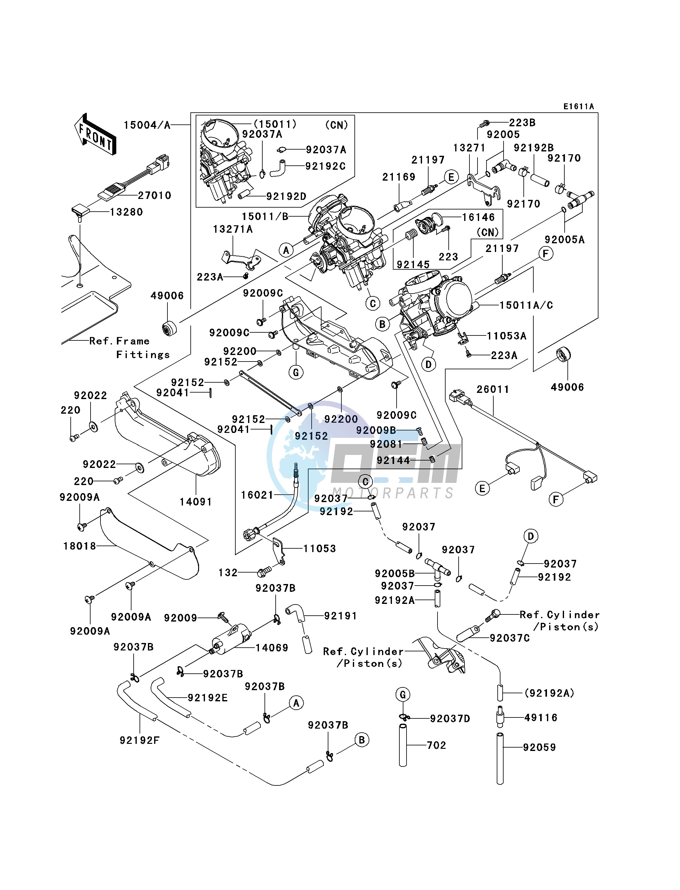 CARBURETOR -- B7F_B7FA- -