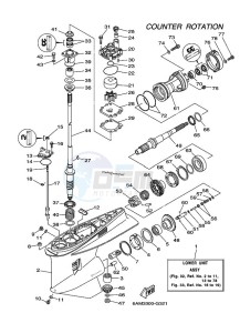 LF250TXR drawing PROPELLER-HOUSING-AND-TRANSMISSION-3