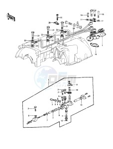 H1 C [MACH III] (-C) 500 [MACH III] drawing OIL PUMP -- 69-72 H1_A_B_C- -