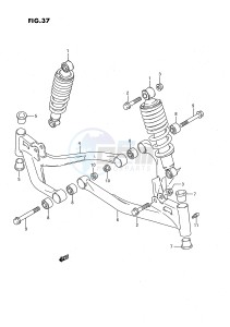 LT-F160 (P28) drawing SUSPENSION ARM