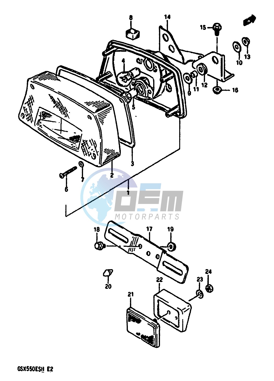 REAR COMBINATION LAMP