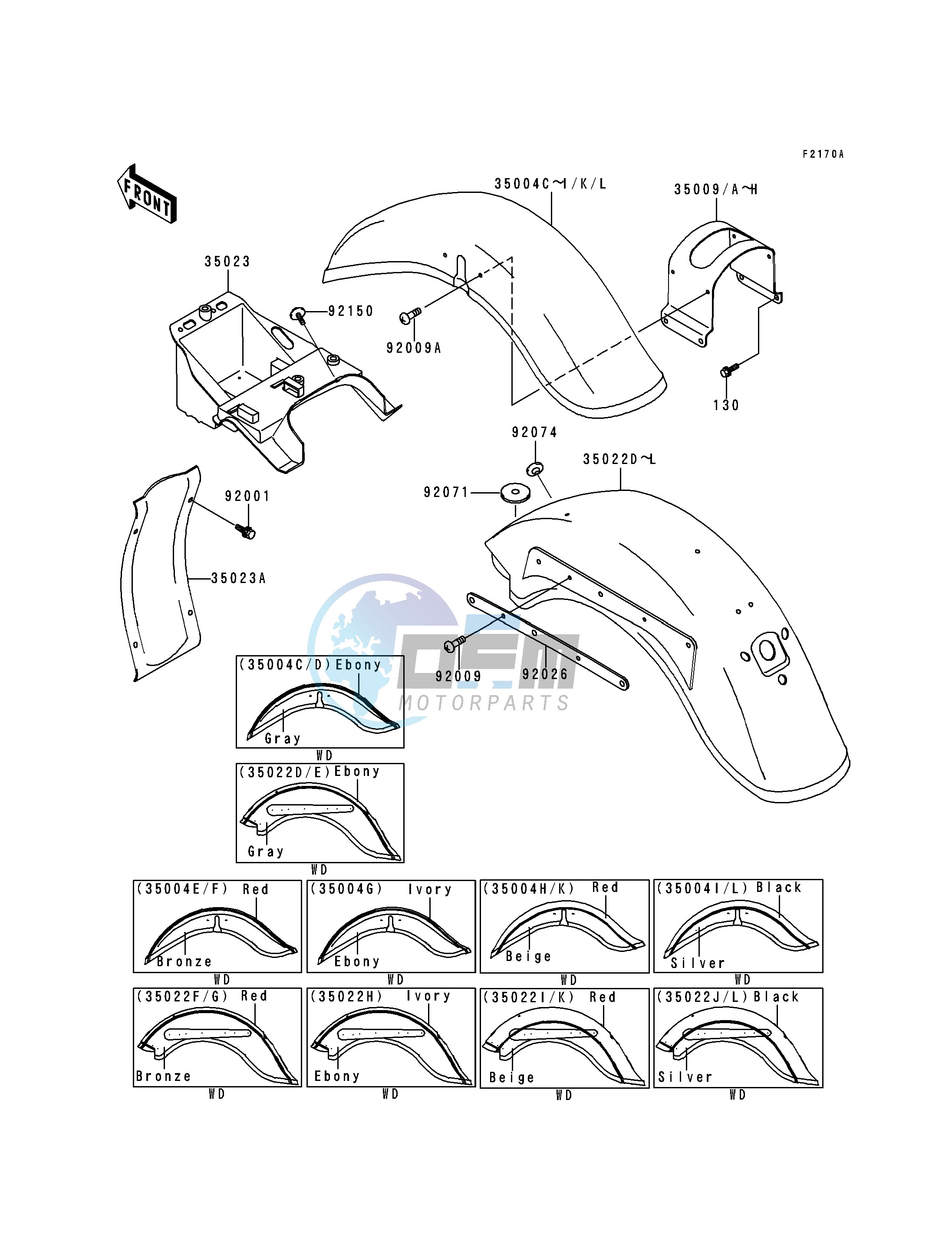 FENDERS -- VN800-B4_B5- -