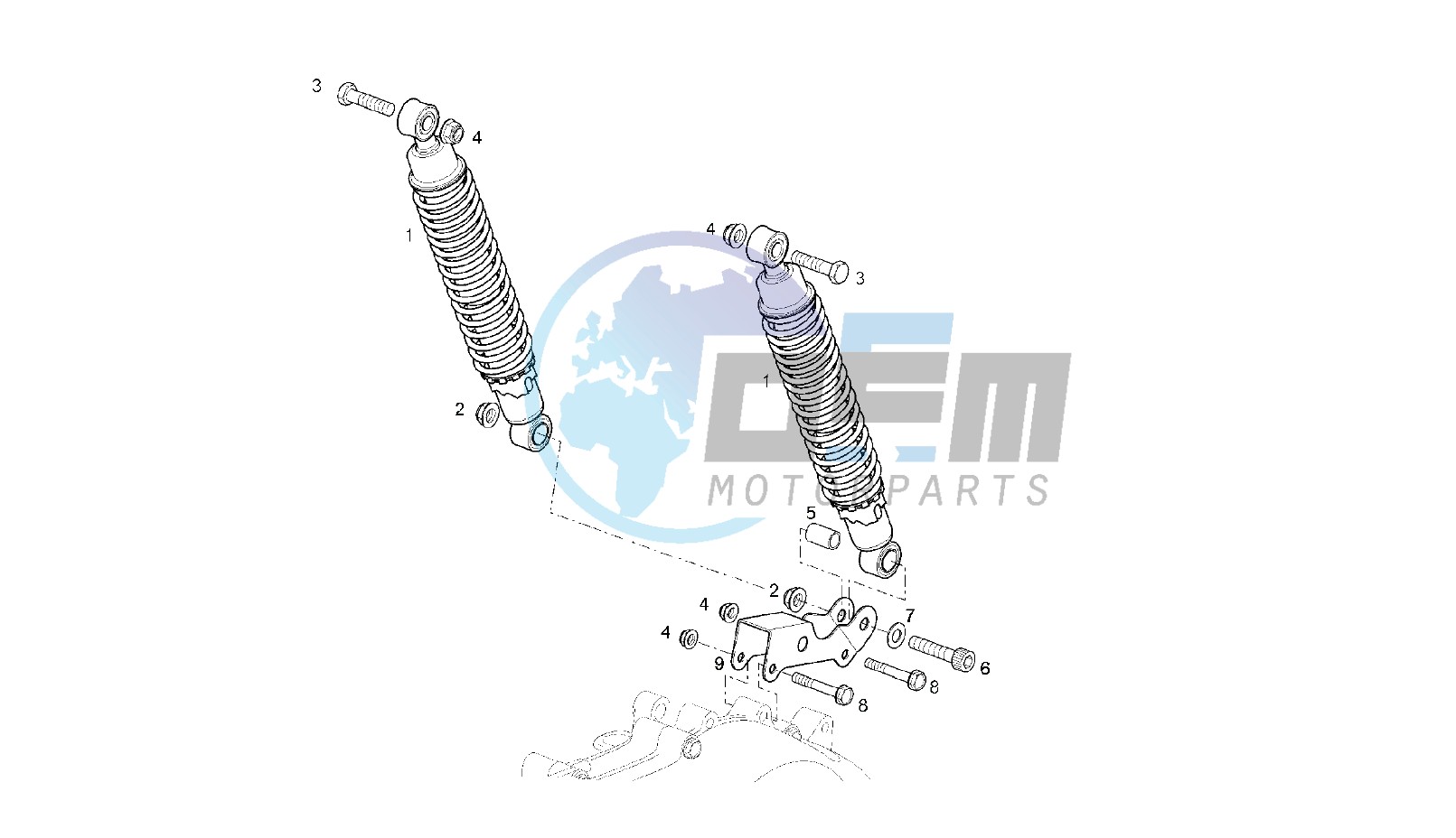 REAR SHOCK ABSORBER