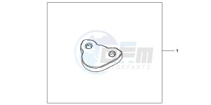 CRF250RB CRF250R ED drawing REAR MASTER CYLINDER CAP