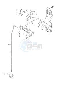 DF 25 V-Twin drawing Clutch Shaft Non-Remote Control