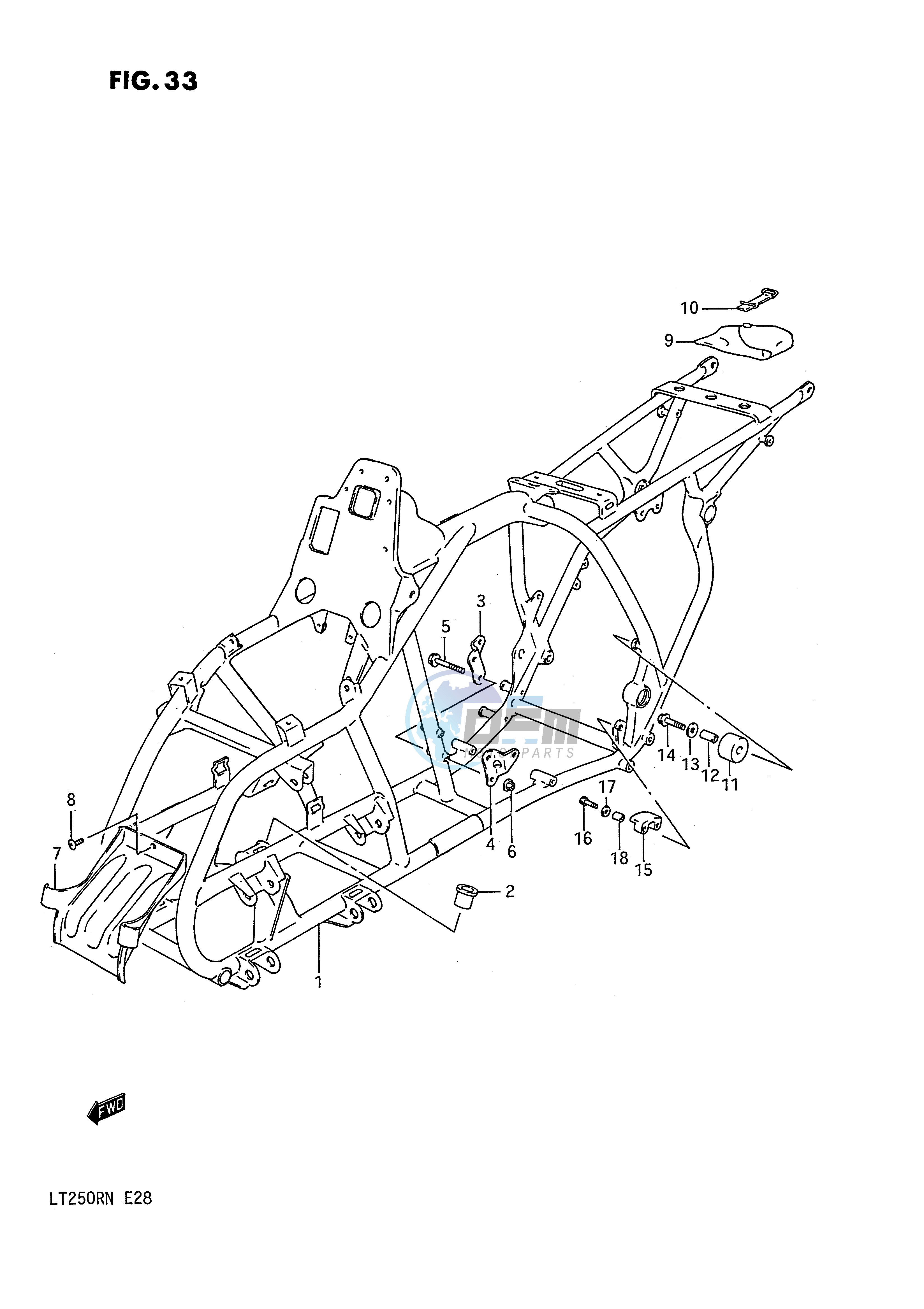 FRAME (MODEL F G)