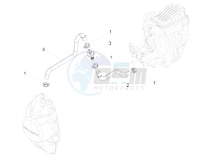 V7 III Anniversario 750 e4 (NAFTA) drawing Blow-by system