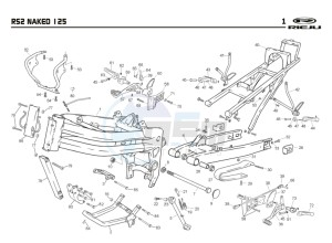 RS2-125-NACKED-RED drawing CHASSIS