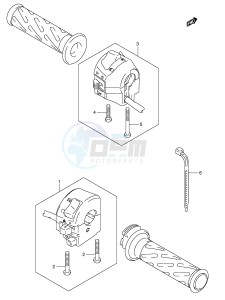 SV1000 (E2) drawing HANDLE SWITCH (SV1000S S1 S2)