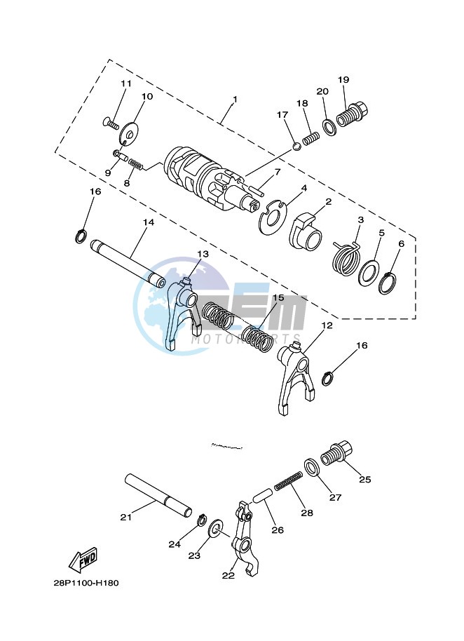 SHIFT CAM & FORK