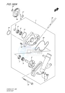 DL650 ABS V-STROM EU drawing WATER PUMP