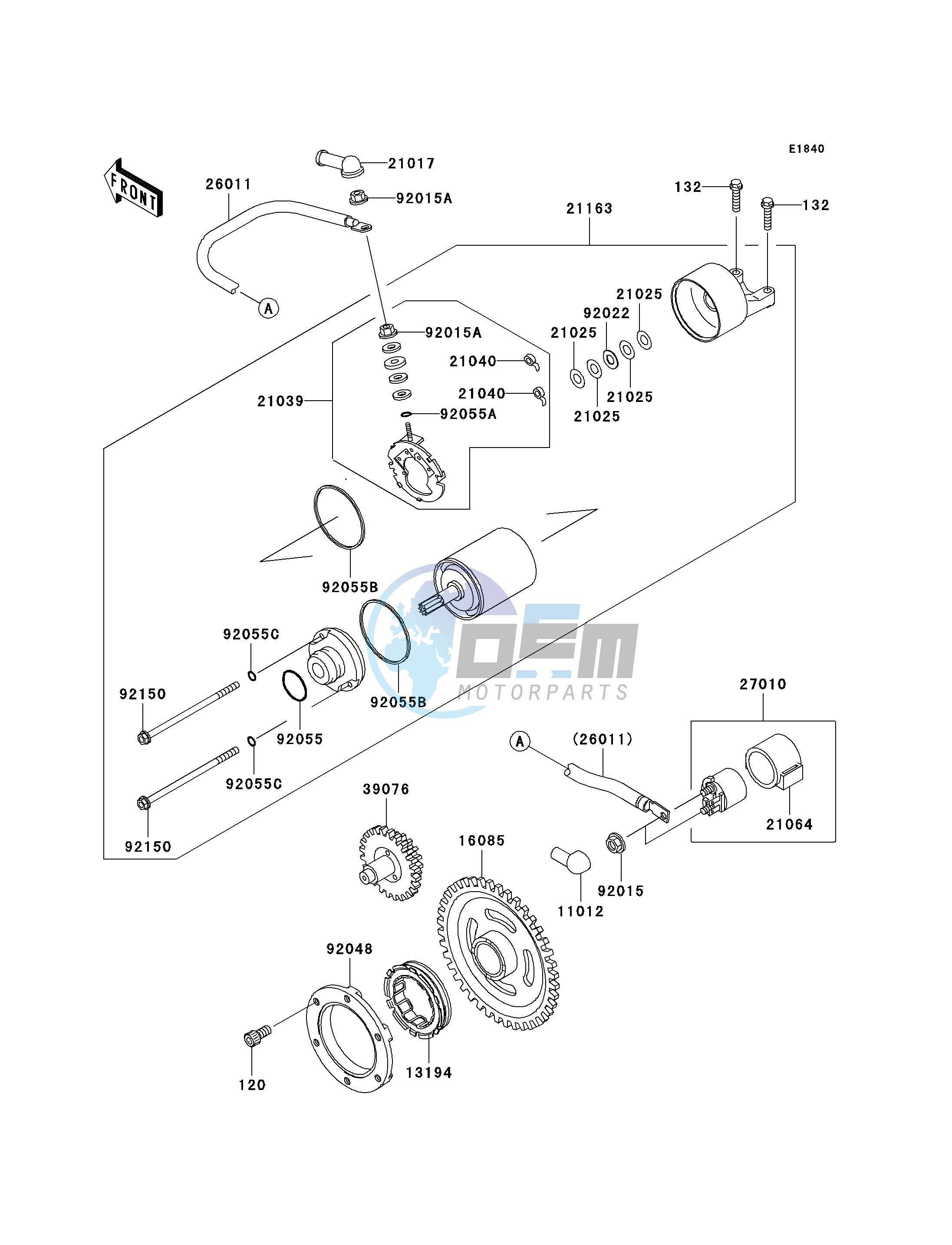 STARTER MOTOR-- B6F¿B8F- -