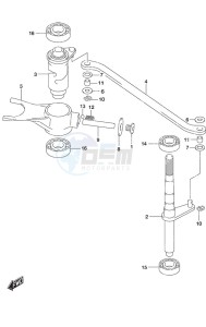 DF 350A drawing Clutch Rod