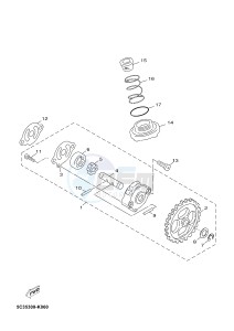 YN50F NEO'S 4 (2AC7 2AC7 2AC7) drawing OIL PUMP