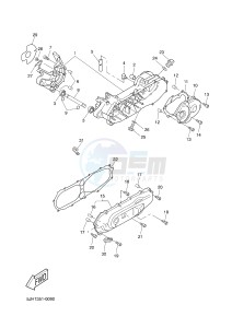 EW50N STUNT (3C7A) drawing CRANKCASE