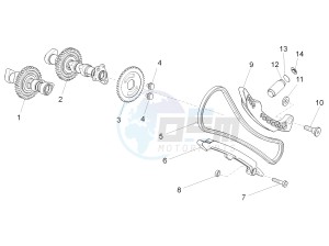 TUONO 1100 V4 FACTORY E4 ABS (NAFTA) drawing Front cylinder timing system