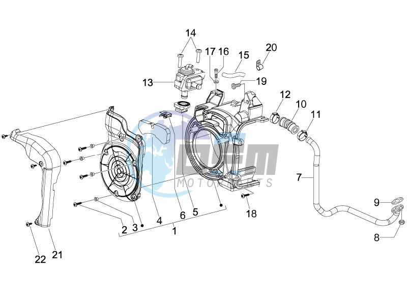 Secondary air box