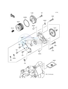 NINJA_250SL BX250AFS XX (EU ME A(FRICA) drawing Oil Pump