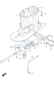 DF 200A drawing Drive Shaft Housing (C/R)