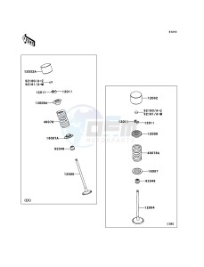 NINJA_ZX-6R ZX600P8F FR GB XX (EU ME A(FRICA) drawing Valve(s)