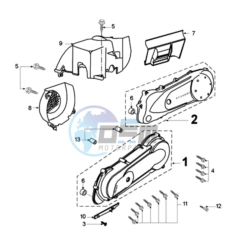 CRANKCASE COVER