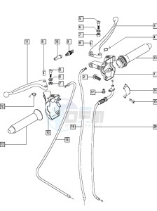 STANDARD_25-45kmh_K8-L0 50 K8-L0 drawing Handles