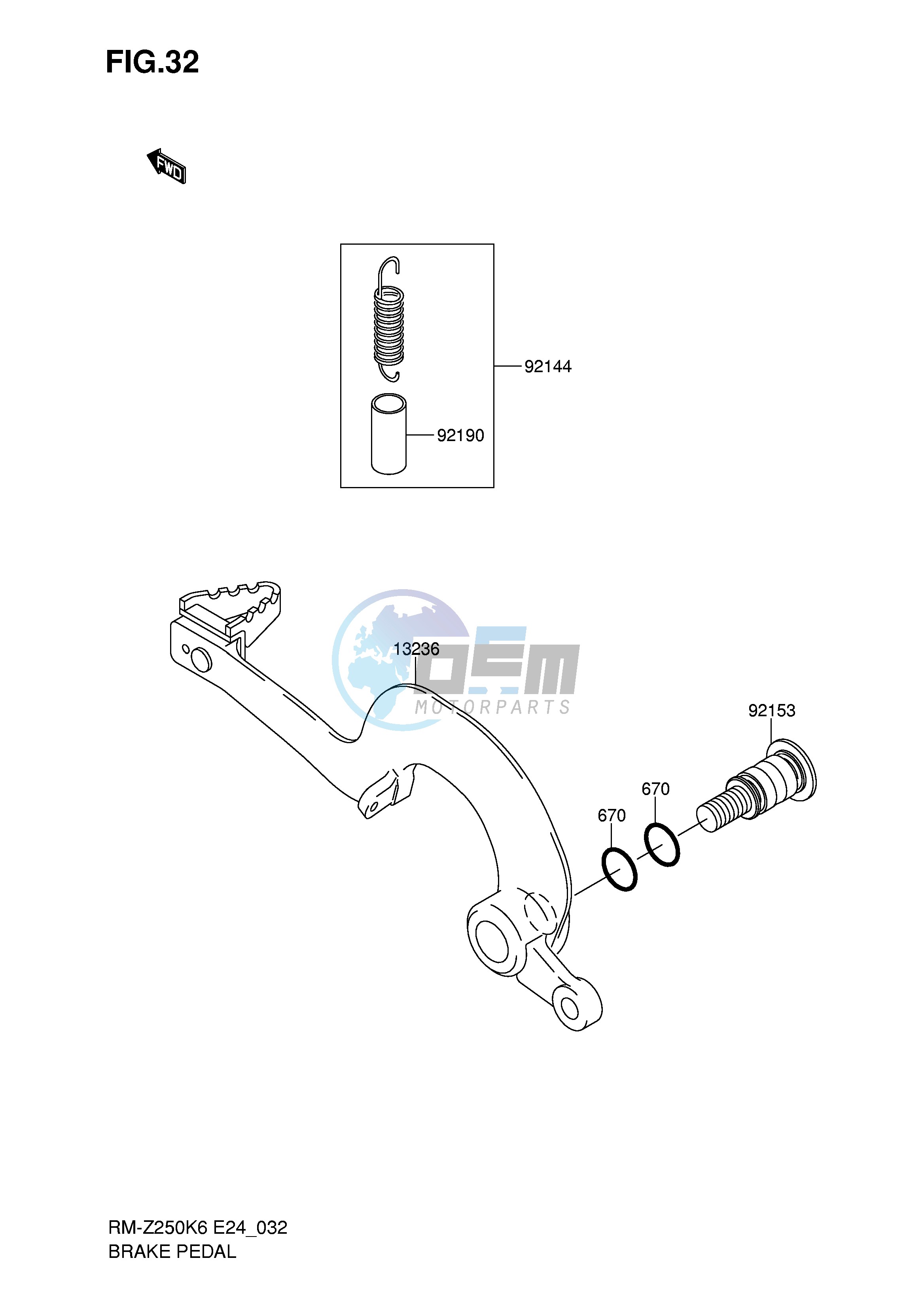 BRAKE PEDAL