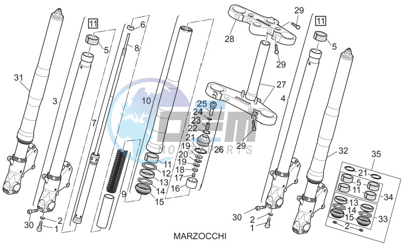 Front fork II