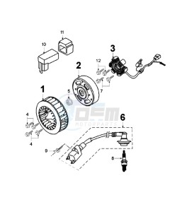 VIVA 2 SP drawing IGNITION PART