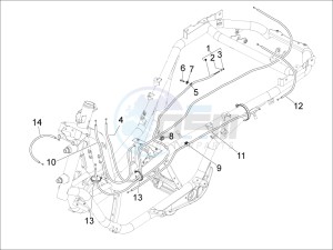 MP3 500 Tourer (USA) USA drawing Transmissions