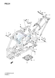 LT-Z400 (E19) drawing FRAME