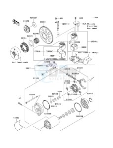 VN 900 D[VULCAN 900 CLASSIC LT] (6F-9F) D9F drawing STARTER MOTOR