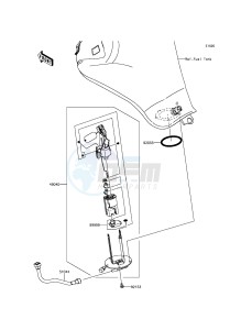 ER-6N ER650EGF XX (EU ME A(FRICA) drawing Fuel Pump