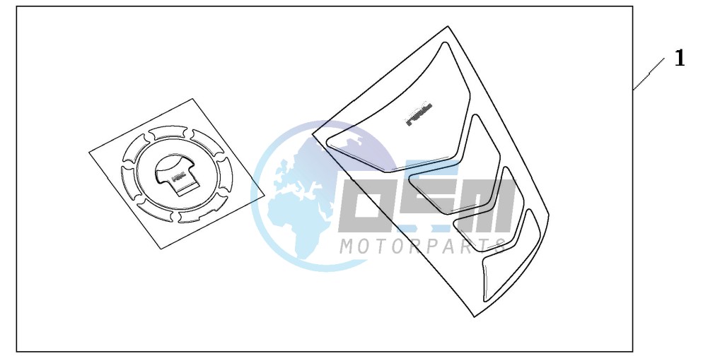 TANKPAD / FUEL LID COVER