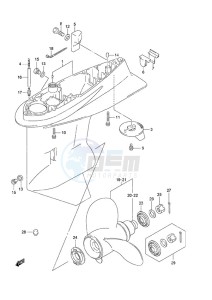 DF 115A drawing Gear Case (C/R)