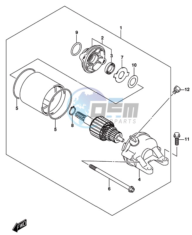 STARTING MOTOR