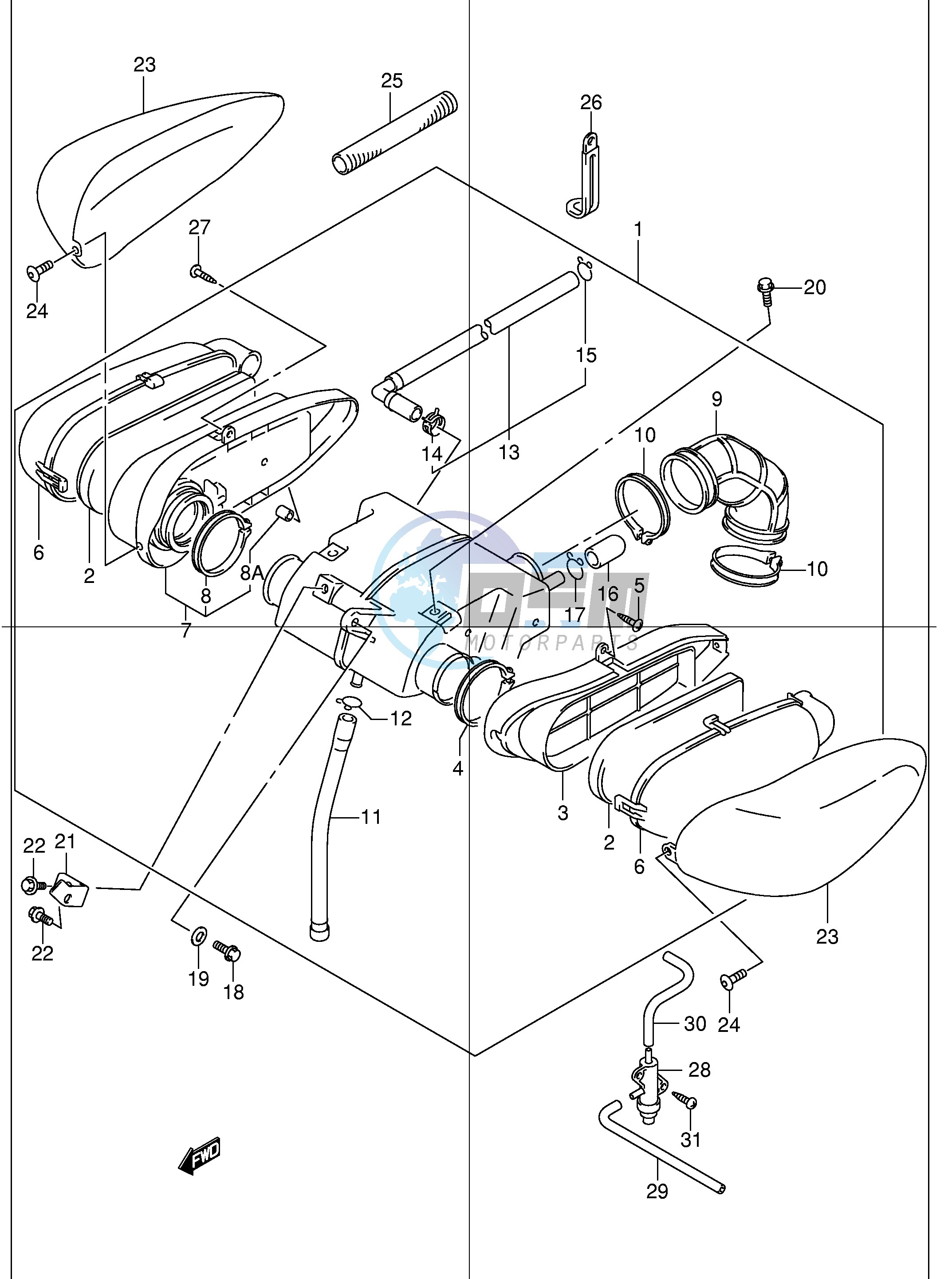 AIR CLEANER (MODEL Y K1)