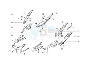 Runner VX 4T 125 drawing Rear Body