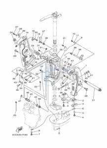 FL300BETX drawing FRONT-FAIRING-BRACKET