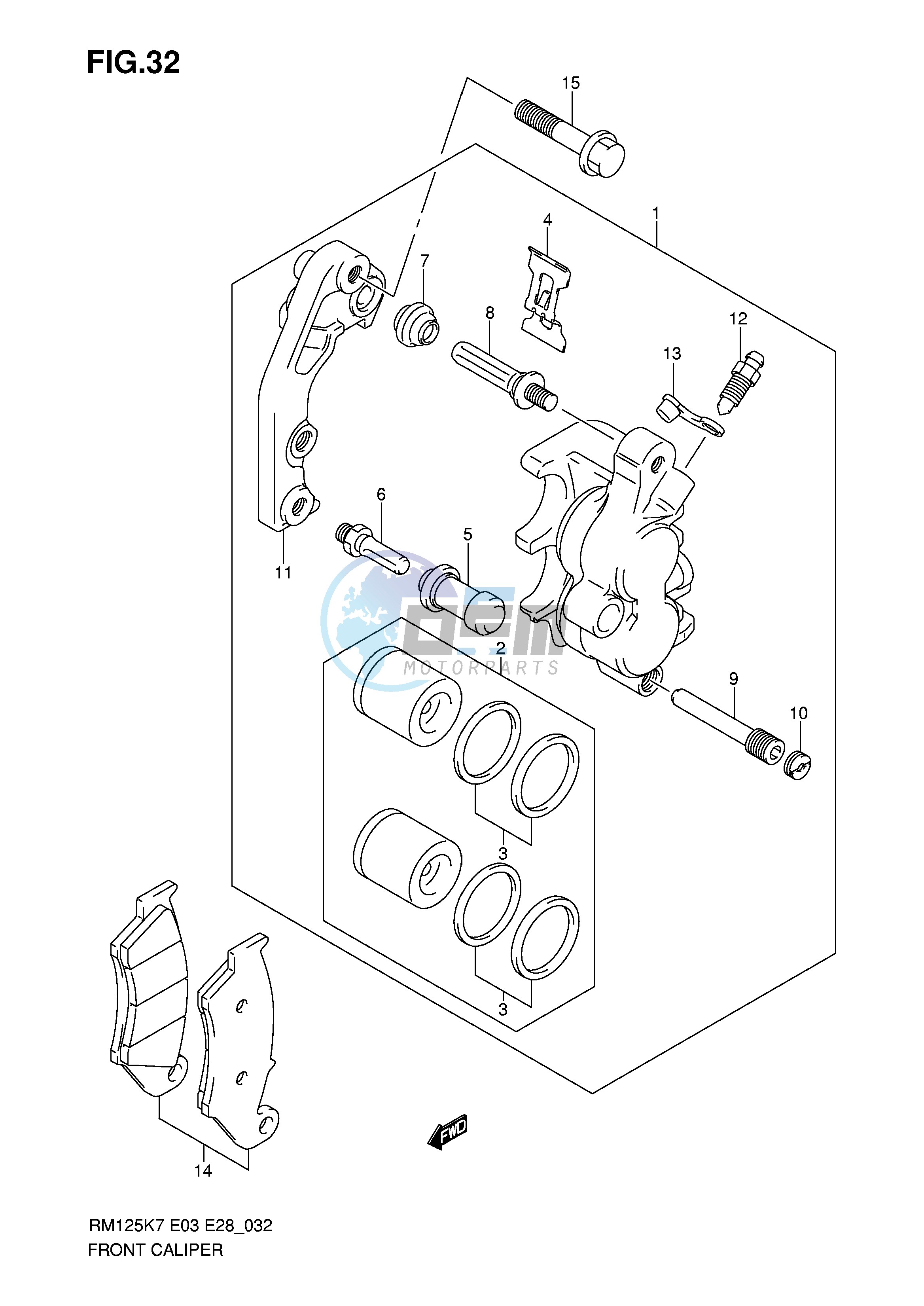 FRONT CALIPER