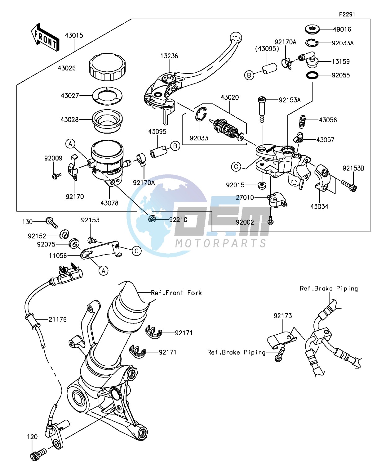 Front Master Cylinder