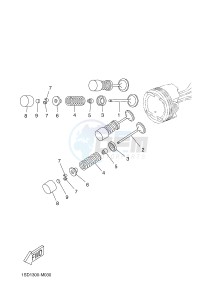 YPR400RA XMAX 400 ABS EVOLIS 400 ABS (1SD3) drawing VALVE